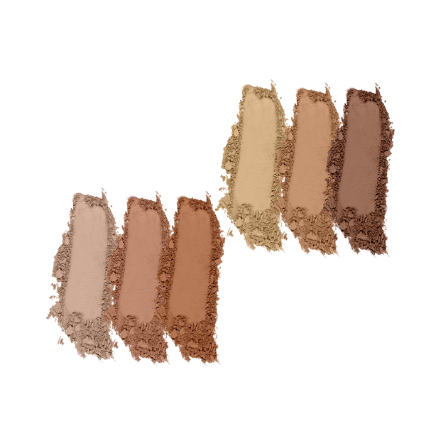 LuxeGleam 6-Shade Eyeshadow Palette