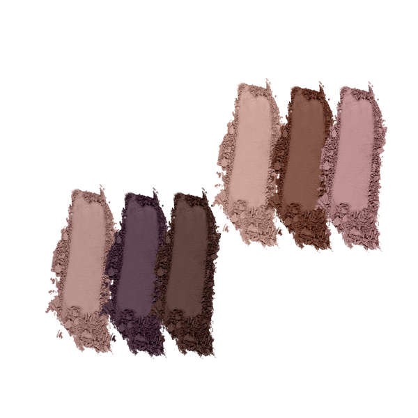 LuxeGleam 6-Shade Eyeshadow Palette