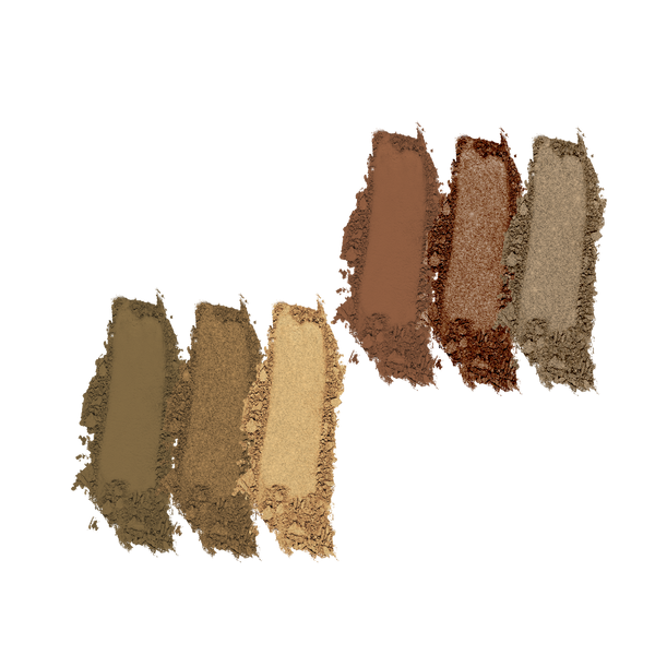 LuxeGleam 6-Shade Eyeshadow Palette