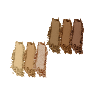 LuxeGleam 6-Shade Eyeshadow Palette