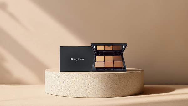 LuxeGleam 6-Shade Eyeshadow Palette